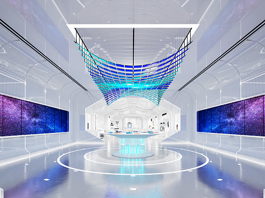 【三V设计】某宇科技展厅