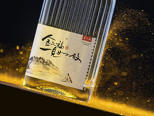 产品拍摄-白酒拍摄-金六福-一见如故