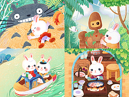 童年回忆·宫崎骏同人插画