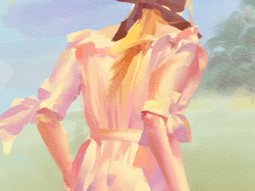 游走在青草地👒