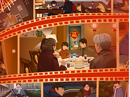 雙匯賀歲片傳播長圖