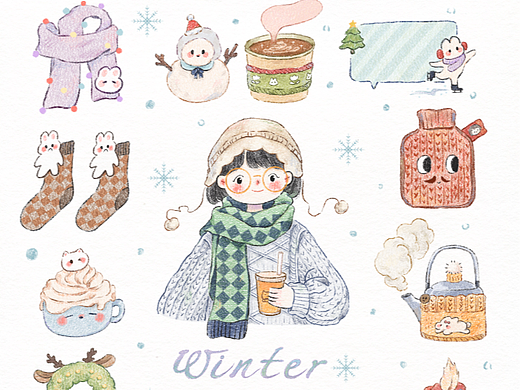 近期仿彩铅作品合集