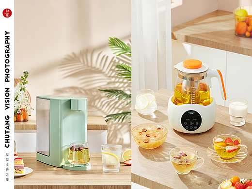 安之泉桌面饮水机/花茶壶拍摄产品拍摄◆初塘视觉