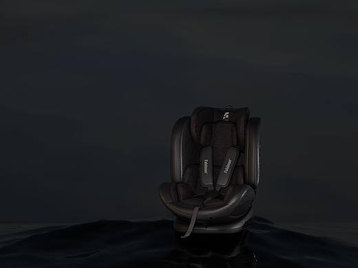 C4D儿童安全座椅