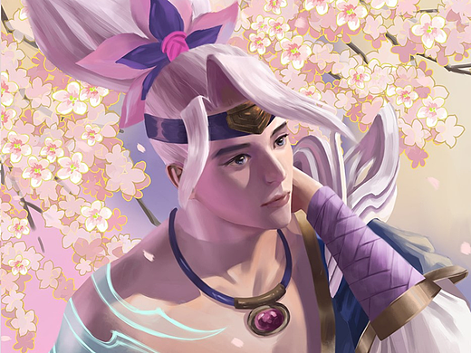 樱花之约（个人主页-ZNTkyNDU3NjA=） - 游戏原画 - 站酷设计师punnn原创素材 - 站酷ZCOOL