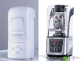 沙冰機碎冰機建模渲染