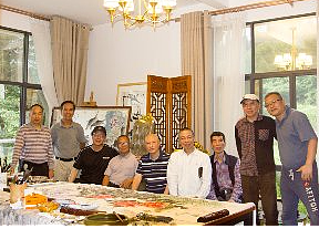 宏盛国院书画名家江西景德镇创作游学之旅游