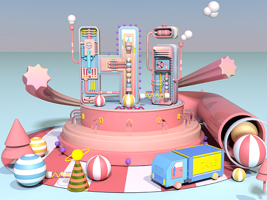 你好乐园（个人主页-ZNjU1MDY0NzI=） - 场景 - 站酷设计师帕小妮妮原创素材 - 站酷ZCOOL