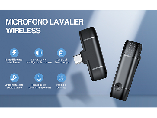 领夹式麦克风描述|亚马逊