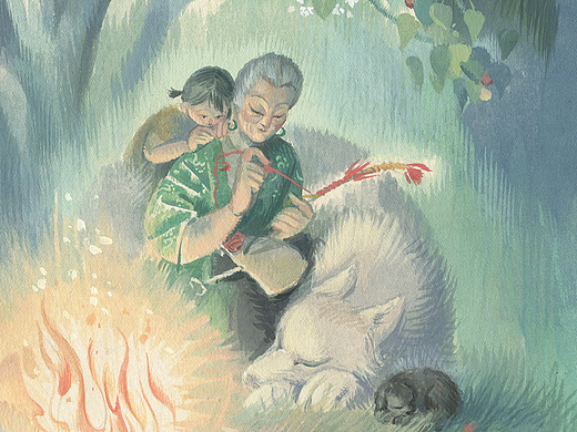 绘本《旋转吧，玉娃》
