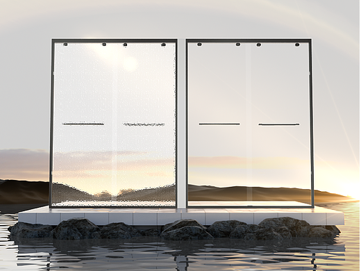 心海伽蓝 x 简艺 | 水波纹淋浴房三维动画