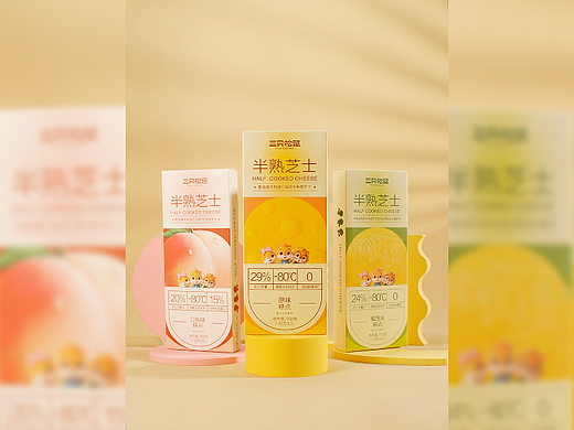 三只松鼠半熟芝士
