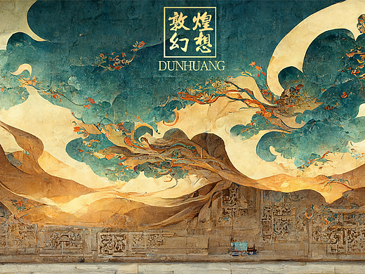 《敦煌幻想》AI概念设计