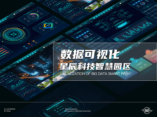 数据可视化大屏-星辰科技智慧园区