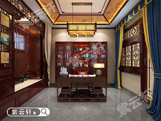 中式别墅室内装潢只在中式风格里才能彰显的风范