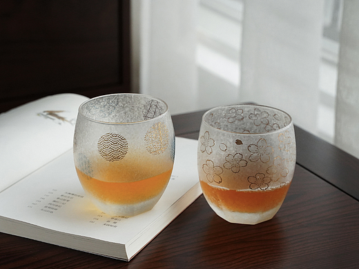 磨砂玻璃杯雪花纹杯子（个人主页-ZNjY1MDA5NjQ=） - 产品摄影 - 站酷设计师晚汐Tide原创素材 - 站酷ZCOOL