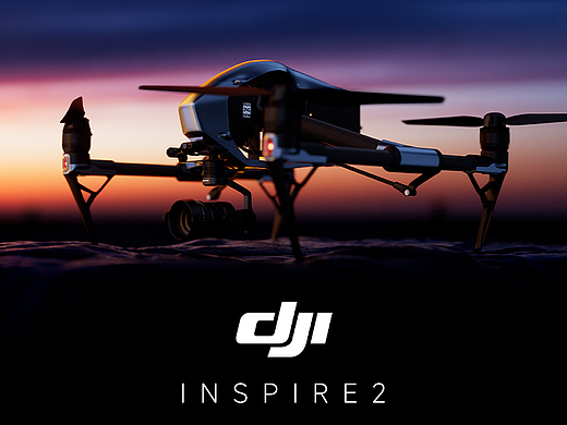 大疆无人机渲染丨DJI INSPIRE2