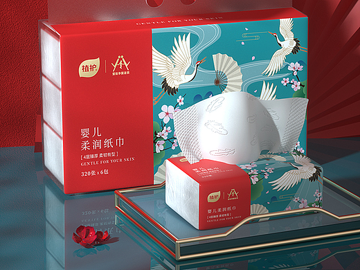 植護(hù)愛娃聯(lián)名款抽紙詳情頁（個人主頁-ZNTk0MDQ5MzI=） - 電商 - 站酷設(shè)計師小黃魚檬檬噠原創(chuàng)素材 - 站酷ZCOOL