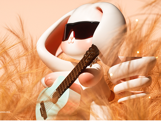 【原创IP】弹簧兔的一人乐队