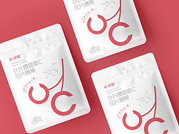 针叶樱桃维压片糖果包装设计