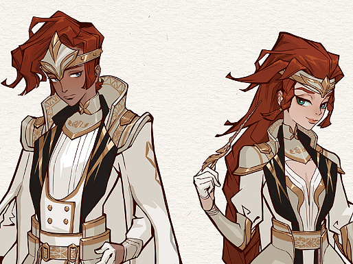 哈利波特手游 魔法觉醒设计大奖赛-皮肤设计：骑士精神