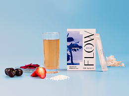 GENBEN 波光水肌补水饮包装和电商图设计