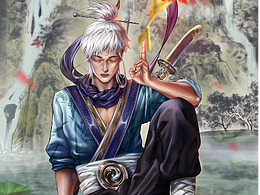 原創(chuàng)插畫 丨隱居道士