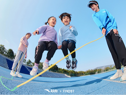 儿童运动品牌形象｜安踏kids｜开学季室外篇
