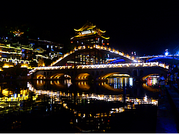 凤凰古城夜景