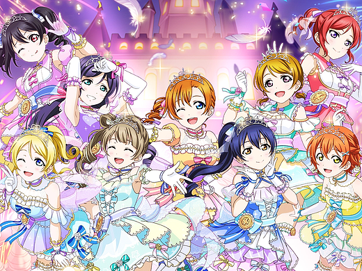《LoveLive!》8周年壁纸下载页面