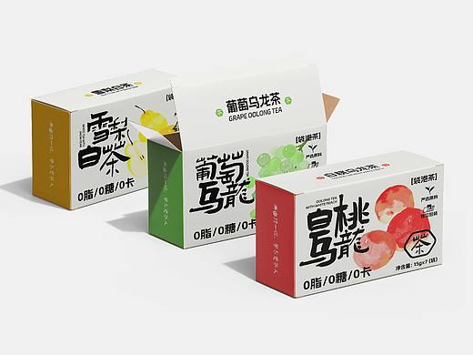 中式果茶包装设计  饮品包装
