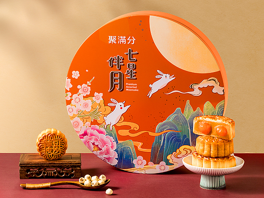 月饼拍摄丨聚满分 X 光轩摄影