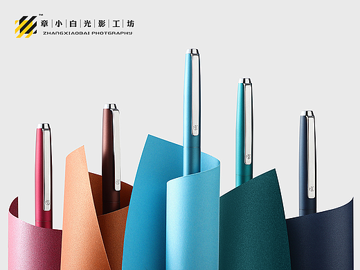 钢笔*弘典品牌 文具产品拍摄详情页制作 章小白