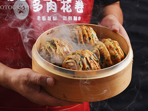 多肉花卷｜美食拍摄｜菜品拍摄｜武汉酒店餐饮菜谱拍摄
