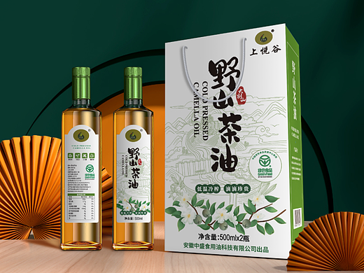 山茶油包装设计（已商用）