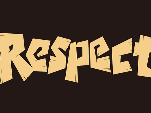 字体练习-respect
