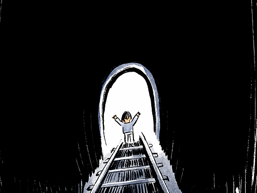 【漫画】 那年 · 那人· 那事 / 转山记