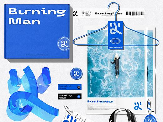 Burning Man-潮牌服装品牌设计