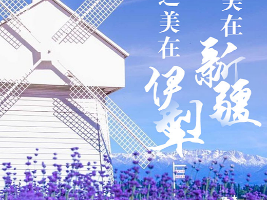 伊犁 旅游详情页设计