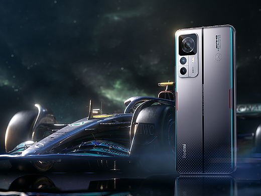 Redmi K50 梅赛德斯 AMG F1 外观视频