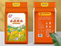 福旺米业新产品大米包装设计