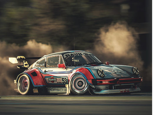 保时捷930RWB_MARTINI