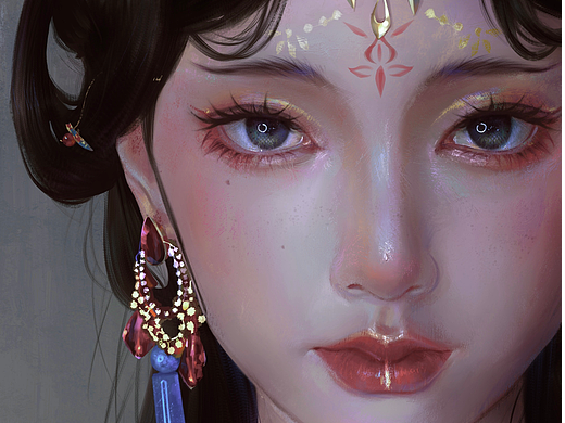 procreate手绘头像
