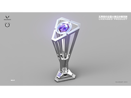 《2023无畏契约全国大赛总决赛》冠军奖杯设计