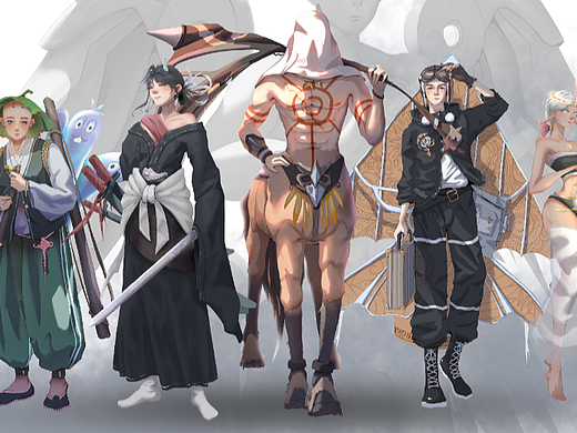 雜談（個(gè)人主頁-ZNjI0OTA3MjQ=） - 藝術(shù)插畫 - 站酷設(shè)計(jì)師擺爛的小蛤蟆原創(chuàng)素材 - 站酷ZCOOL