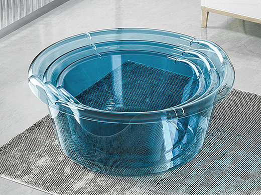 居家用品「透明大脸盆｜渲染」 ✖ 加蓝文化传媒