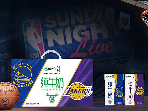 NBA联名包装