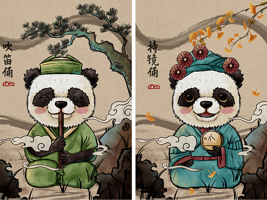 这礼是成都 熊猫俑IP文创设计