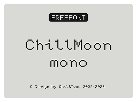 ChillMoon mono（免费商用）