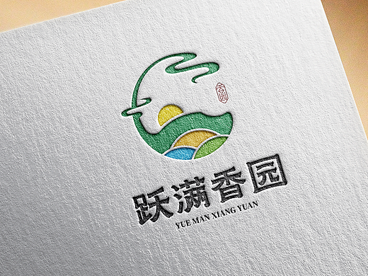 跃满香园-大米logo